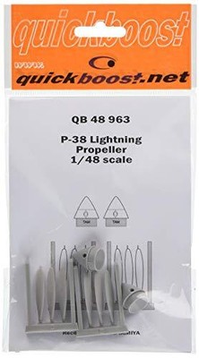 Quick Boost 1/48 P-38 Lightning Propella (for Tamiya) Plastic model Part