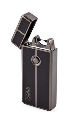S Usb Rechargeable Windproof Arc Lighter 1. Gun Metal