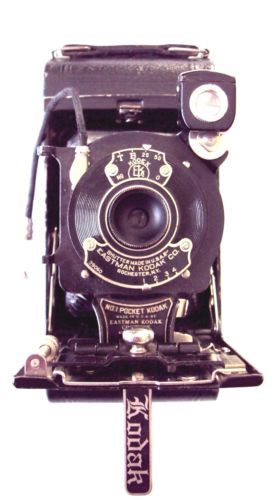VINTAGE Konishiroku Pearl Folding F. Cam. 6X4.5, Hexar 75mm F4.5