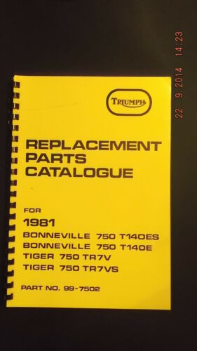Revistas, manuales y catálogos de motor Triumph