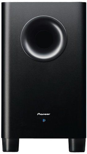Pioneer XW-NAS5 Radio 2.1 Speaker System in Red, with Bluetooth