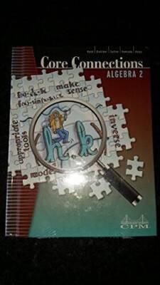 Core Connections Algebra 2 Student Edition - Hardcover - GOOD