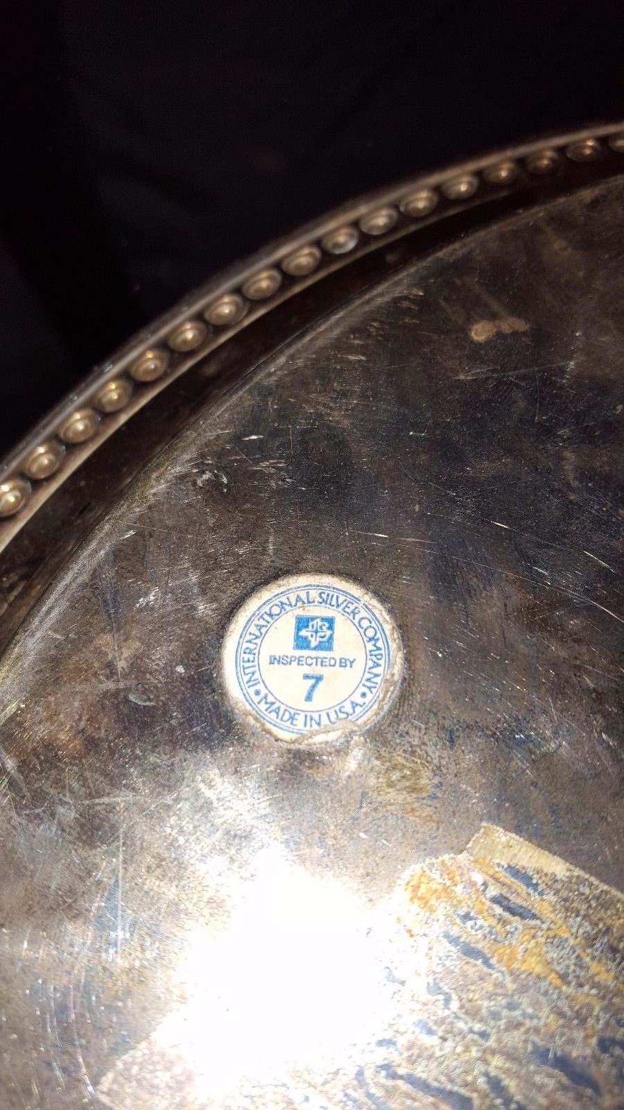 International Silver Company platter