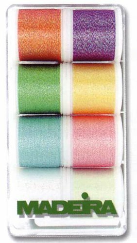 Gemischtes Sortiment Nähgarne aus Polyester