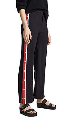 

Женские брюки Track Meet Heavy с боковыми кнопками BB DAKOTA, черные,  шт, Черный