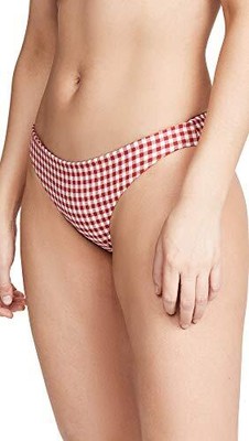 

Женские плавки бикини Lily Onia, Gingham Haute Red, M