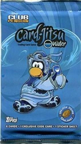 Club Penguin Card Jitsu Water Lot of 24 Booster Packs