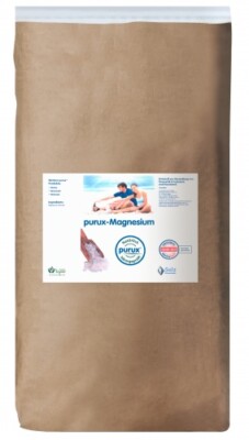 purux Magnesium - Magnesiumchlorid  25 kg MgCl Kosmetikqualität