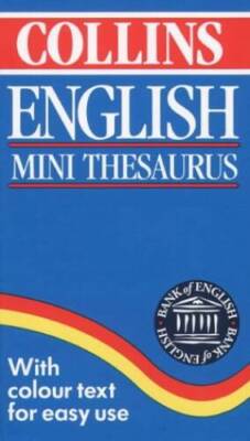 Collins English Mini Thesaurus - Paperback - ACCEPTABLE