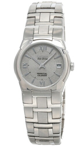 Pre-owned Citizen Eco-drive Perpetual Calendar Ss Men's Watch Bl1030-51h