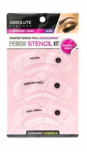 Absolute New York Perfect Eyebrow Pencil (Eye Brow Stencil Kit (NF058))