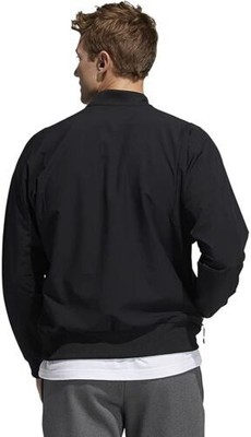 Adidas Men's Sideline 21 Woven Bomber Jacket - Black