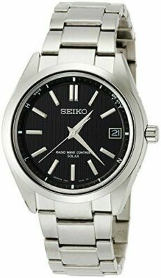 Pre-owned Seiko Brightz Solar Radio Modify Sapphire Glass Sagz083 Men's(japan Import-no Wa