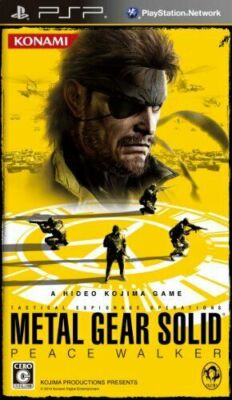 専用　psp USED Sony PSP Game Metal Gear Solid Peace Walker Konami