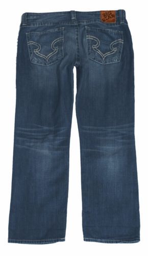 【DISCERNMENT】Star Flap Denim Jeans Big Star Jeans Remy Bootcut Low Rise Flap Pocket Embroidered