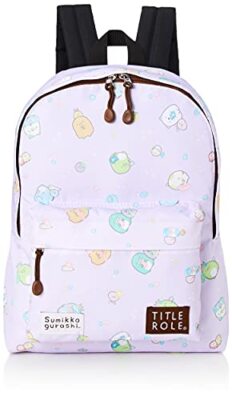 [Title Role] Sumikko Gurashi Friendly Kids A4 Storage Backpack for School and Ex