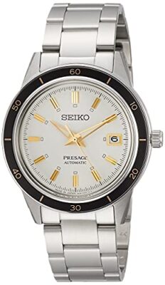 Pre-owned Seiko Presage Sary193 Style60's Automatic Men's Watch Silver From Japan