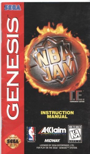 Sega Genesis Manuals, Inserts & Box Art