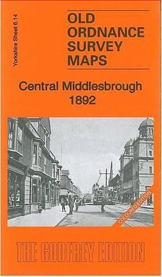 Robert Woodhouse Central Middlesbrough 1892 (Map) (UK IMPORT)