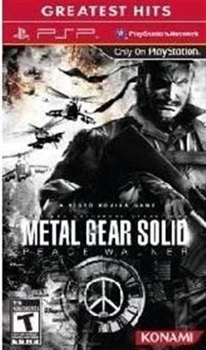 Metal Gear Solid Peace Walker PSP PlayStation Portable