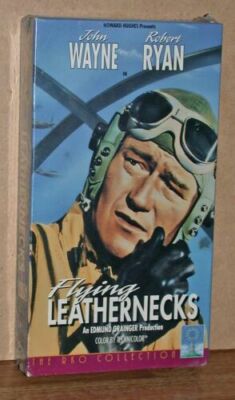 Flying Leathernecks John Wayne Robert Ryan RKO  VHS Tape opened
