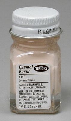 Testors 1116 Pla enamel cream 1/4-oz