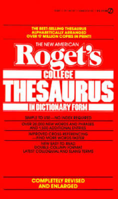 The New American Roget's College Thesaurus in Dictionary Form, New  - ACCEPTABLE