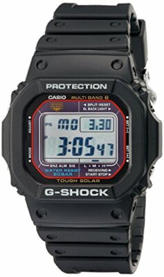 Pre-owned Casio G-shock Gw-m5610-1 Tough Solar Radio Multiband 6 Men's Watch Re-import