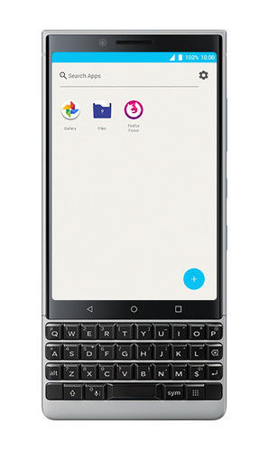 BlackBerry Key2 BBF100-6 - 64GB - Silver (Unlocked) for sale