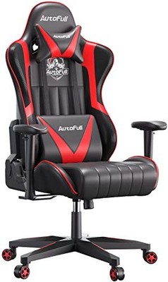 Racing Style Ergonomic High Back Computer Chair With Height Adjustm