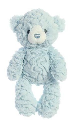 Ebba 10'' Huggy Teddy Bear Blue Plush Stuffed Animal #20988