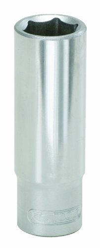 KS Tools 1/4" Sechskant-Stecknuss Lang, 13 Mm – Aus Chrom Vanadium, Matt Satiniert
