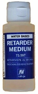 Vallejo Bottle Retarder Medium Water Based (60ml ) - Hobby and Model Acrylic