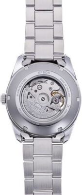 Pre-owned Orient Rn-ar0009l Blue Contemporary 24 Jewels Automatic Mechanical Watch Men F/s