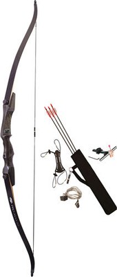 Pse Recurve Bow Kit Pro Max 62" 25# Rh 42230R6225
