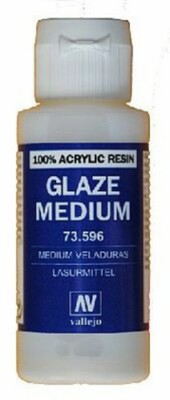 Vallejo Glaze Medium 60ml Bottle - Hobby and Model Acrylic Paint - #73596
