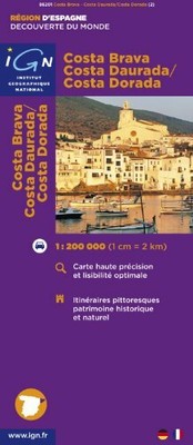 Costa Brava / Costa Dorada by IGN Institut G�ographique National 2758523175