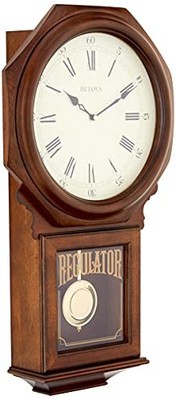 Bulova C3543 Ashford Chiming Clock Walnut