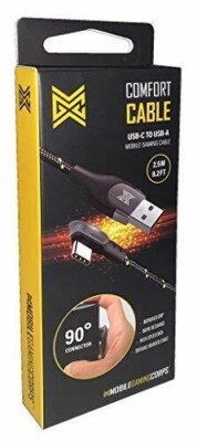 MGC Comfort Cable USB-C to USB-A 8.2 Foot Cord  [Brand New]