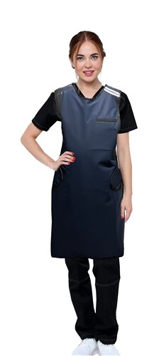 X-Ray Apron & Thyroid Collar - FlexBack, 0.5 Lightweight/Lead Free, USA Made