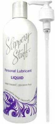 Slippery Stuff Liquid Water Based Lubricant- 16 oz