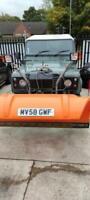 SNOW PLOUGH 4X4 DEFENDER 110 LANDROVER