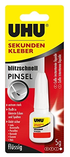 UHU Schuh und Leder 30 g Schuhkleber Lederkleber Klebstoff für Leder und Gummi