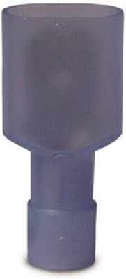 ECM, 100Pk, Fully Insulated Disconnect, Female, Solderless, .250 Tab, 16-14 AWG