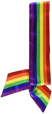 Beistle Rainbow Satin Sash Party Accessory
