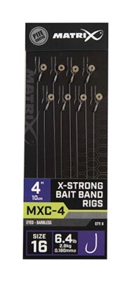 Fox Matrix Matrix MXC 4 XS Bait Band Rigs 10cm/4ins Range