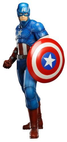 Captain America 1995 Fleer Marvel Metal Gold Blaster Limited