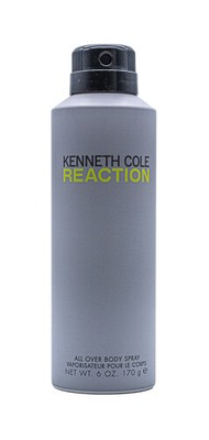 Reaction by Kenneth Cole 6 oz All Over Body Spray for Men Ne