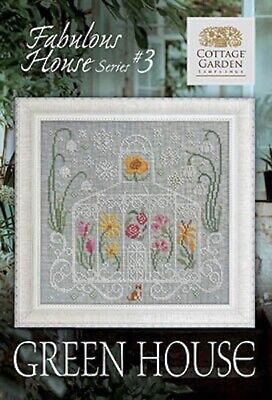 10% Off Cottage Garden Samplings Counted X-stitch Chart - Green House