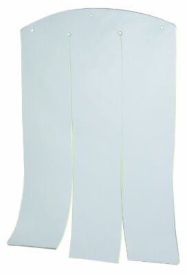 TRIXIE Natura Vinyl Door Flaps Small Classic Dog House, Clear Plastic, Plastic